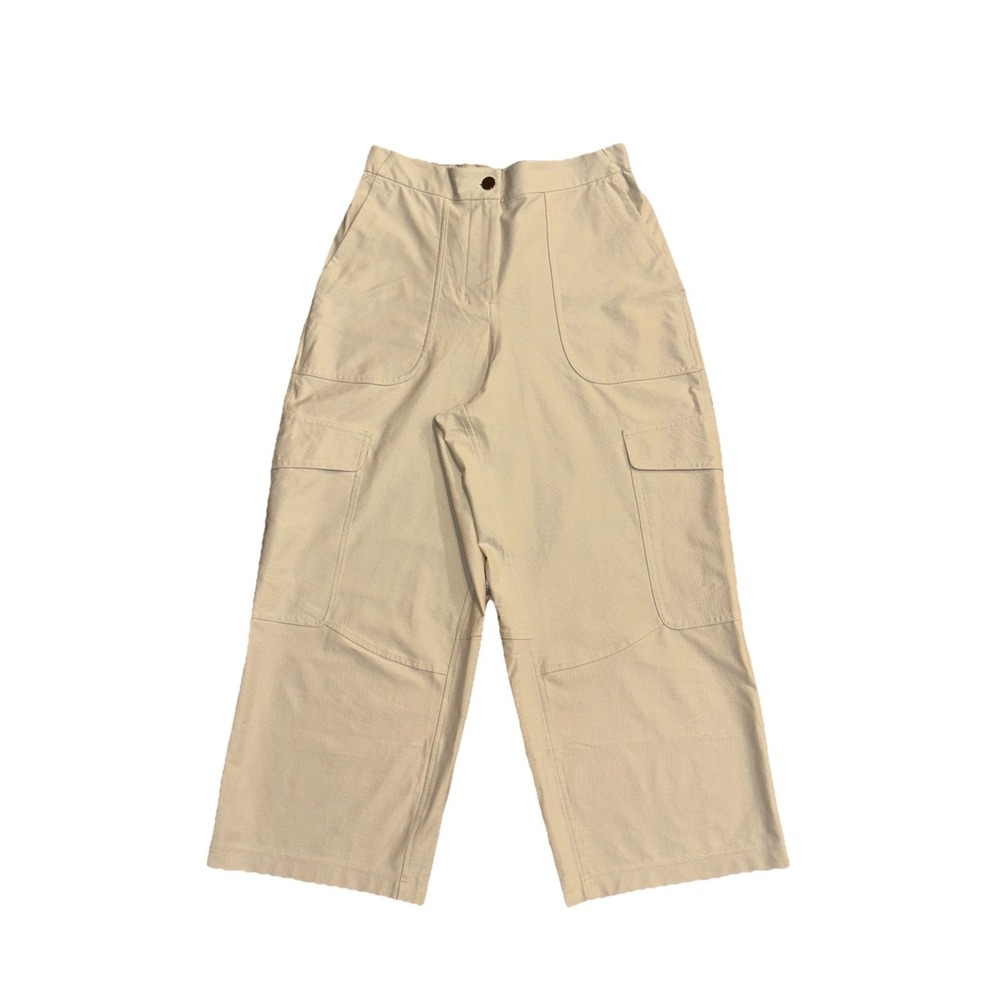 Lululemon Light Utilitech Cargo Pocket High-Rise Crop Size 26 Natural Ivory